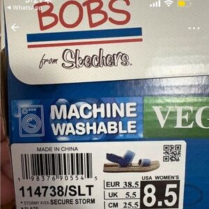 Skechers Blue Secure Storm Sandals